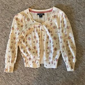 Teenie Weenie Floral Cardigan S